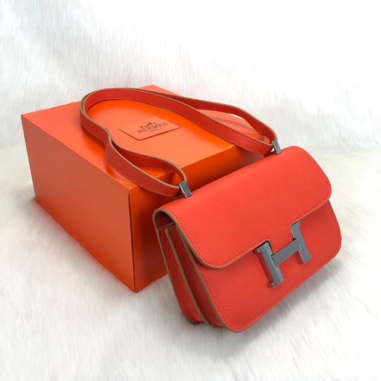 HERMES COSTANCE ORANJ 24 GUMUS